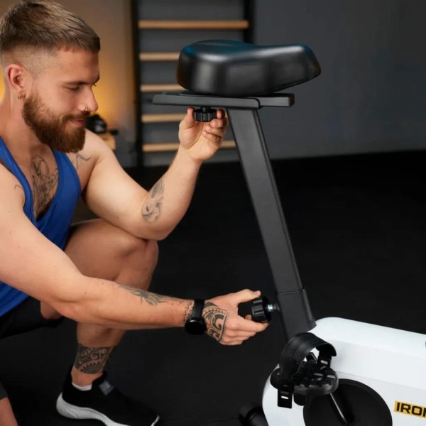 Велотренажер Trex Sport TX-500MB IRON магнітний білий