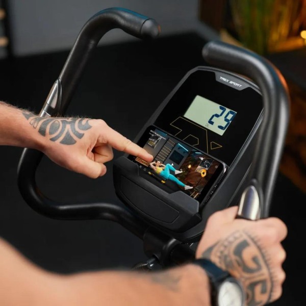 Велотренажер Trex Sport TX-500MB IRON магнітний білий