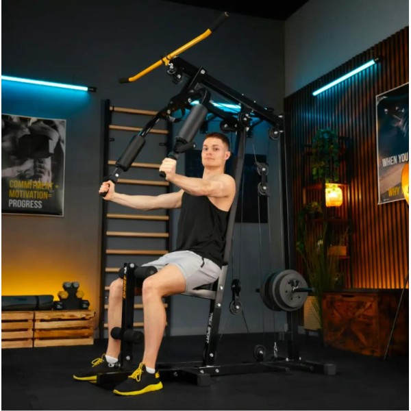 Силова фітнес станція Trex Sport TX-450HG з верхньою та нижньою тягою