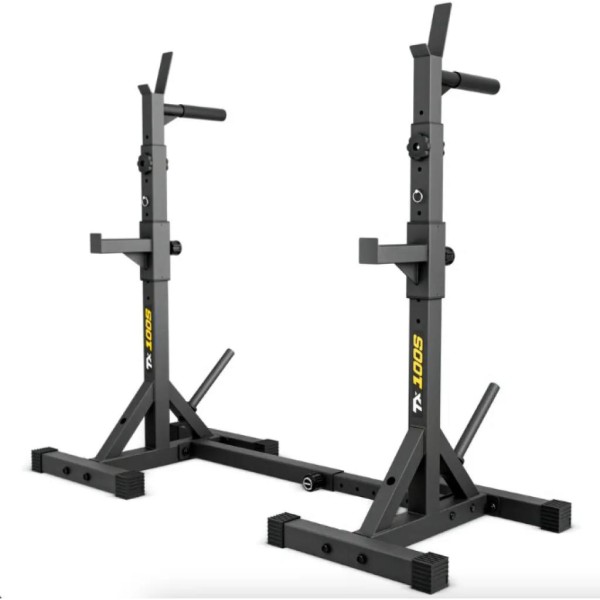 Стійки під штангу Trex Sport TX-100S регульовані з ручками для віджимань