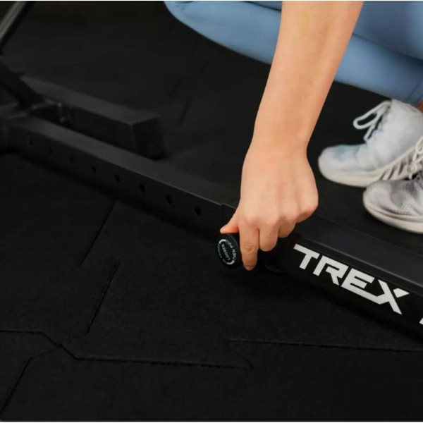 Стійки під штангу Trex Sport TX-100S регульовані з ручками для віджимань