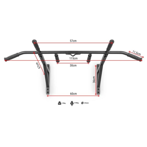 Турнік стельовий Trex Sport TX-35