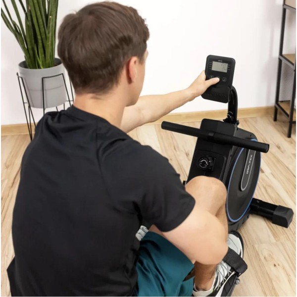 Гребний тренажер Gymtek XR1000 магнітний синій