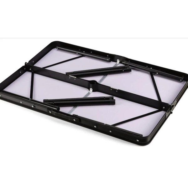 Стіл туристичний розкладний Outtec + 2 лавки коричневий