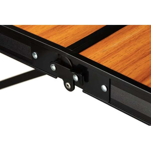 Стіл туристичний розкладний Outtec + 2 лавки коричневий