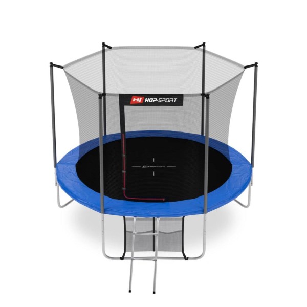 Батут Hop-Sport 10ft (305cm) синій з внутрішньою сіткою