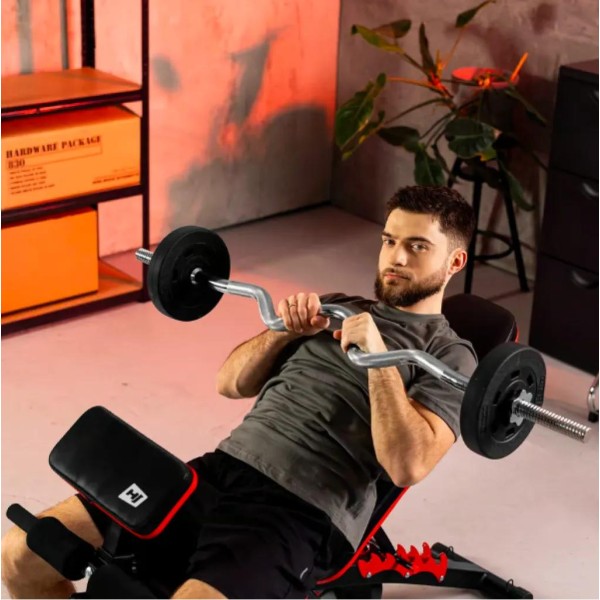 Гриф Z-подібний Hop-Sport 120см (30мм)