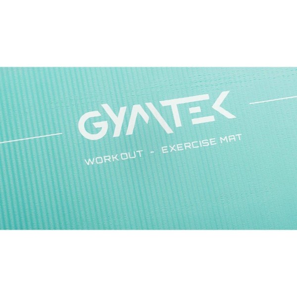 Килимок (мат) для фітнесу та йоги Gymtek NBR 1,5 см салатовий