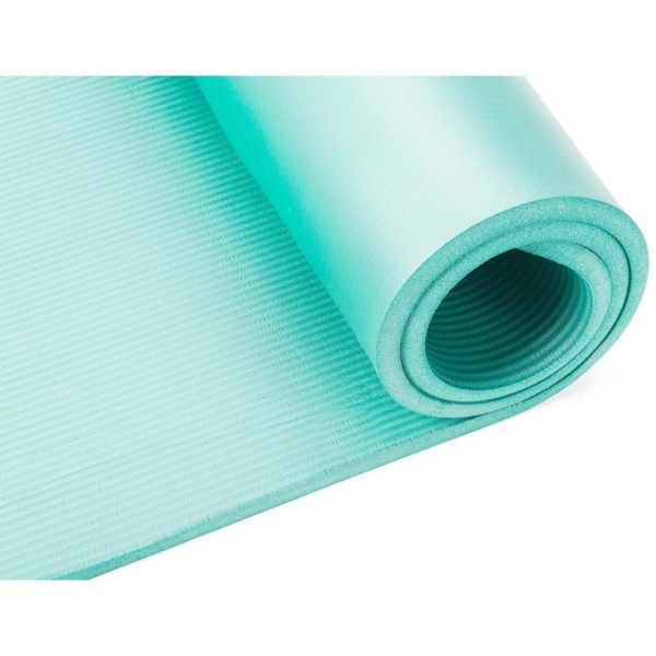 Килимок (мат) для фітнесу та йоги Gymtek NBR 1,5 см салатовий
