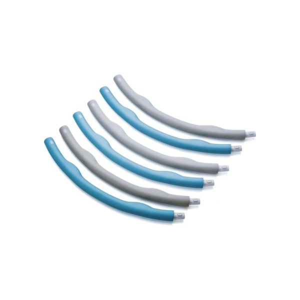 Хулахуп Gymtek з масажером 100см синьо-сірий