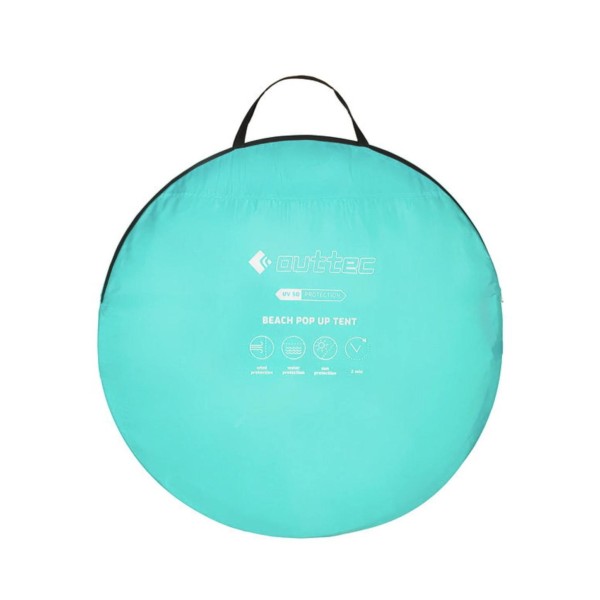 Саморозкладний намет-тент Outtec пляжний XXL бірюзовий