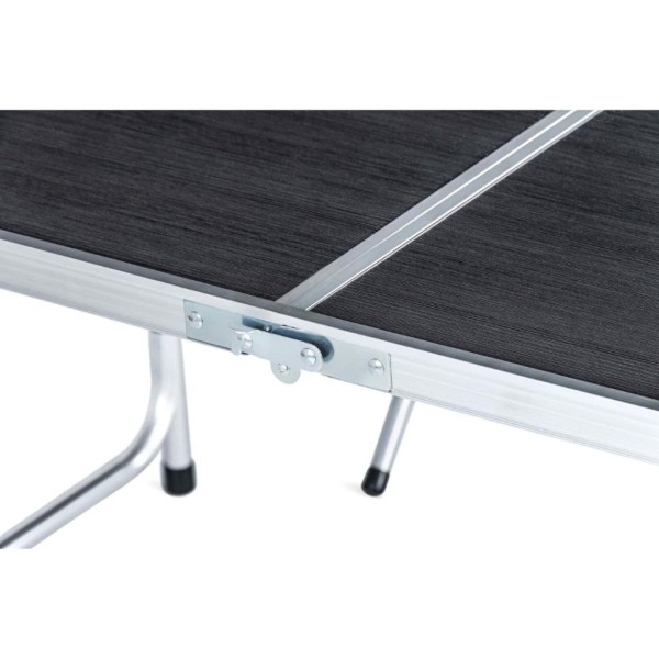 Стіл туристичний розкладний Outtec з 4 стільцями чорний