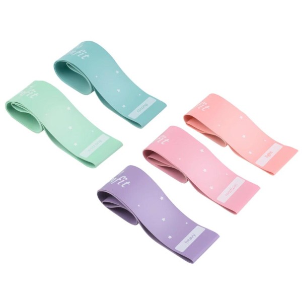 Набір резинок для фітнесу Queenfit 0,5-30 кг Q-66109