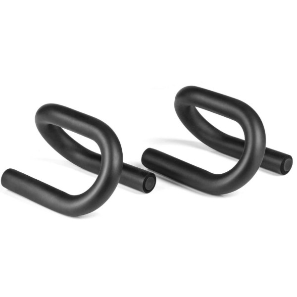 Упори для віджимань Gymtek скручені чорні
