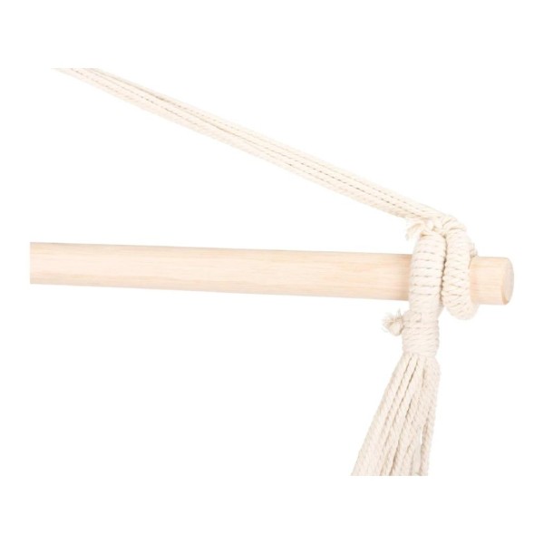 Бразильське крісло - гамак Outtec Boho XXL бежевий