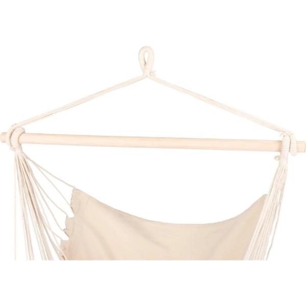Бразильське крісло - гамак Outtec Boho XXL бежевий