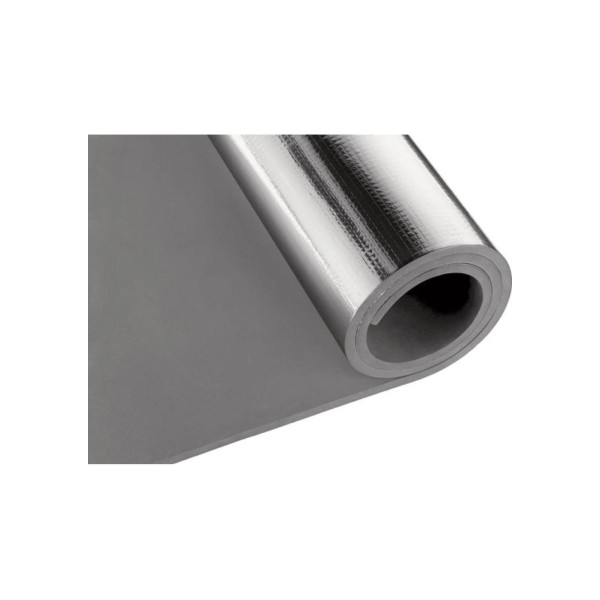 Килимок туристичний фольгований Outtec EVA 1 см сірий