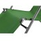 Шезлонг лежак Outtec розкладний зелений