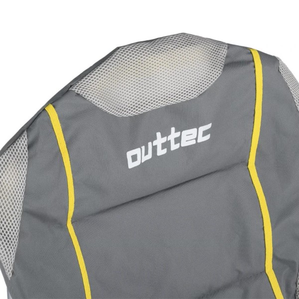 Крісло туристичне розкладне Outtec з чохлом сірий