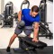 Набір гантелі в кейсі Gymtek чавунні 2х10кг