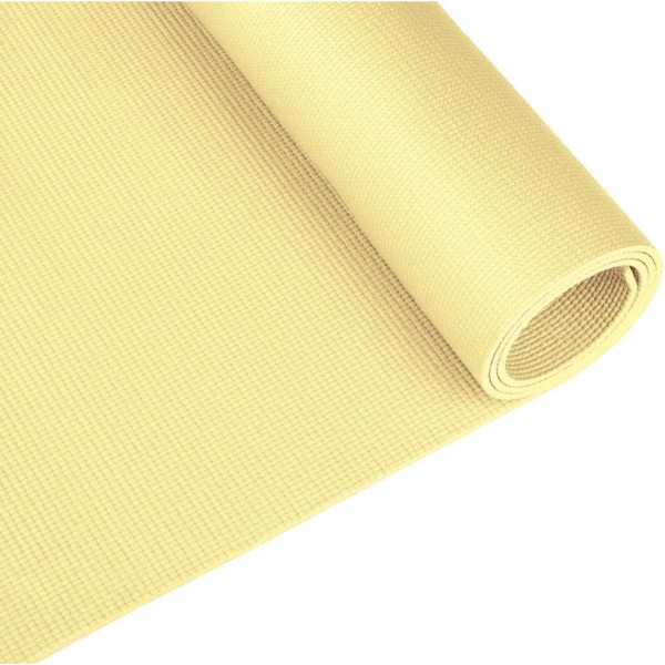 Килимок (мат) для фітнесу та йоги Gymtek TPE 0,5см жовтий