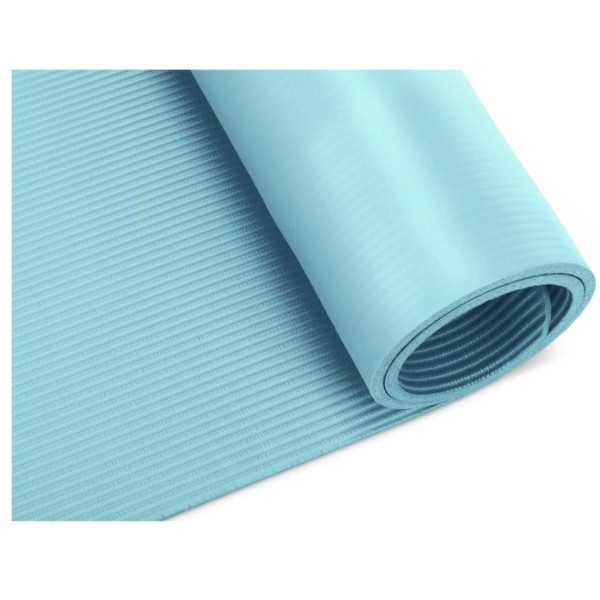 Килимок (мат) для фітнесу та йоги Gymtek NBR 1 см бірюза