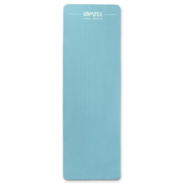 Килимок (мат) для фітнесу та йоги Gymtek NBR 1 см бірюза
