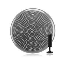 Балансувальна подушка Gymtek сіра + насос