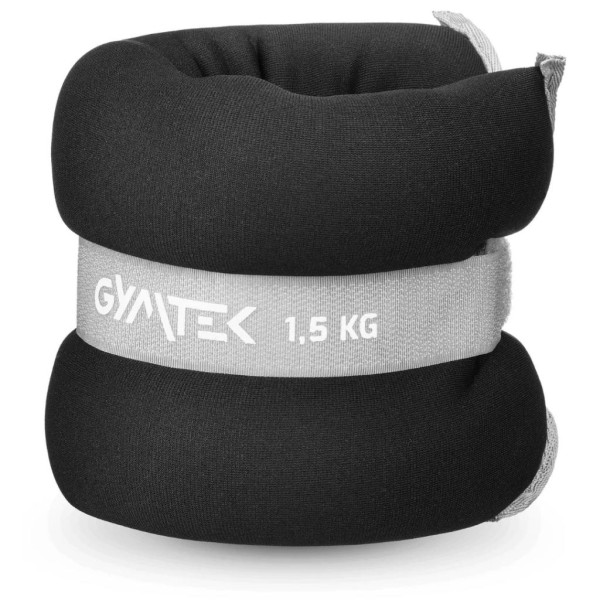 Обважнювачі Gymtek для рук і ніг 2 х 1,5 кг чорний