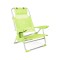 Пляжне крісло-лежак Outtec розкладне з підголівником салатовий
