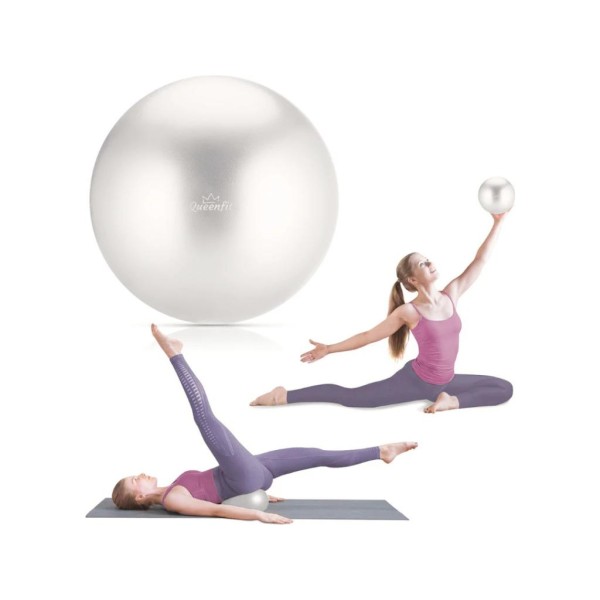 Фітбол Queenfit 25 см сірий