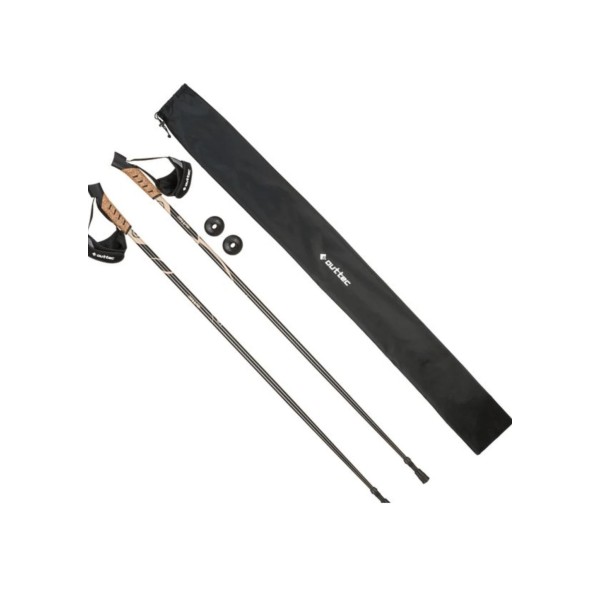 Трекінгові палки Outtec карбонові 110 см 1-секційні Anti-shock