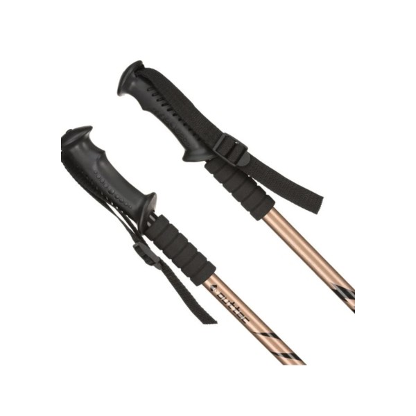 Трекінгові палки Outtec алюмінієві 3-х секційні 65-135 см Anti-shock