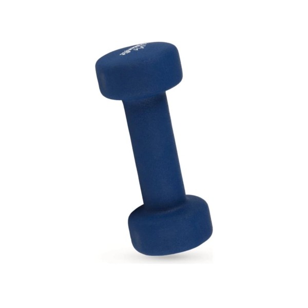 Гантелі для фітнесу неопренові Queenfit 2х2кг темно-синій