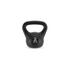 Гиря вінілова Gymtek 2кг чорний