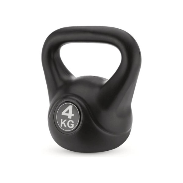 Гиря вінілова Gymtek 4 кг чорний