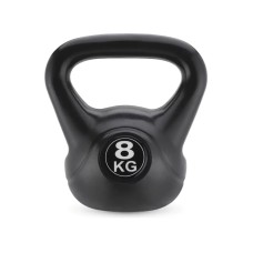 Гиря вінілова Gymtek 8кг чорний