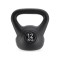 Гиря вінілова Gymtek 12 кг чорний