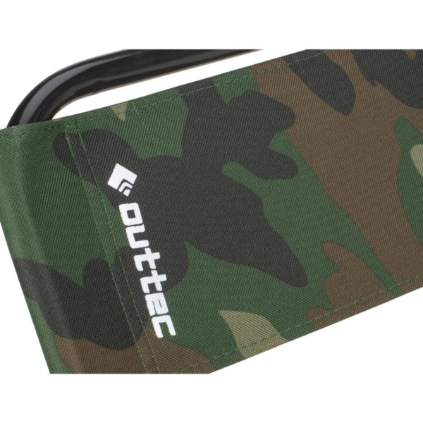 Стілець туристичний Outtec Moro складаний зі спинкою камуфляжСтілець туристичний зі спинкою Outtec Moro складаний камуфляж