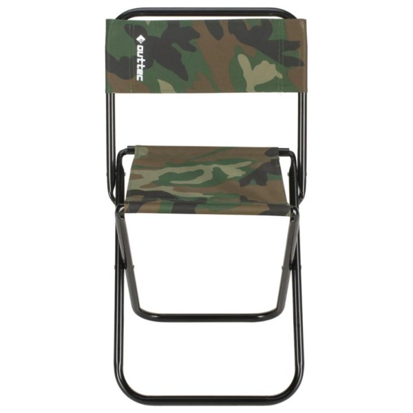 Стілець туристичний Outtec Moro складаний зі спинкою камуфляжСтілець туристичний зі спинкою Outtec Moro складаний камуфляж