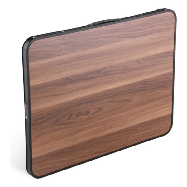 Кемпінговий стіл Outtec 80x60x70 см розкладний коричневий