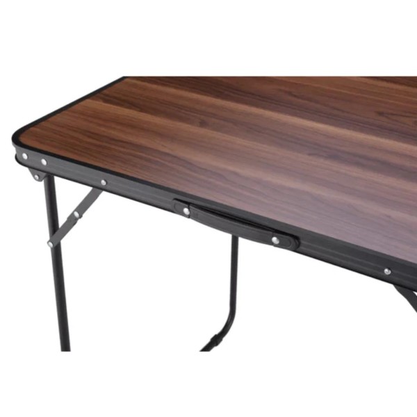 Кемпінговий стіл Outtec 80x60x70 см розкладний коричневий