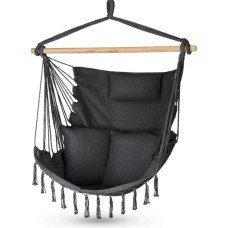 Бразильське крісло - гамак Outtec Boho Sois XXL графітовий