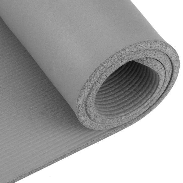 Килимок (мат) для фітнесу Gymtek NBR 1,5см сірій