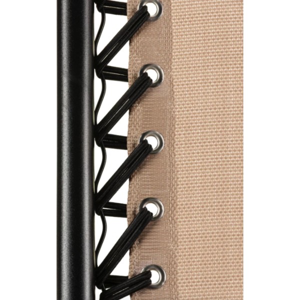 Шезлонг лежак Outtec Zero Graviti Sun розкладний з дашком беж