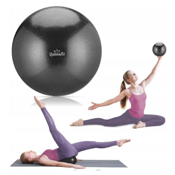 Фітбол Queenfit 25см чорний