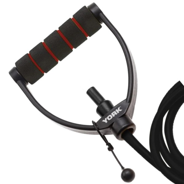 Еспандер трубчастий з ручками York XX-Heavy, чорний