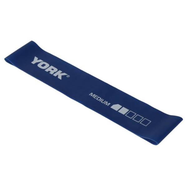 Резинка для фітнесу York Medium, синій