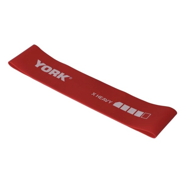 Резинка для фітнесу York X Heavy, червоний