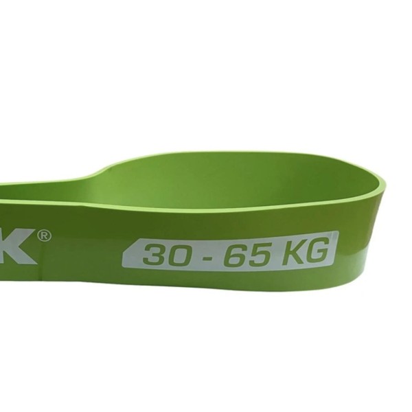 Резинка для фітнесу York 30-65кг - 2080x65x4,5 мм, салатовий